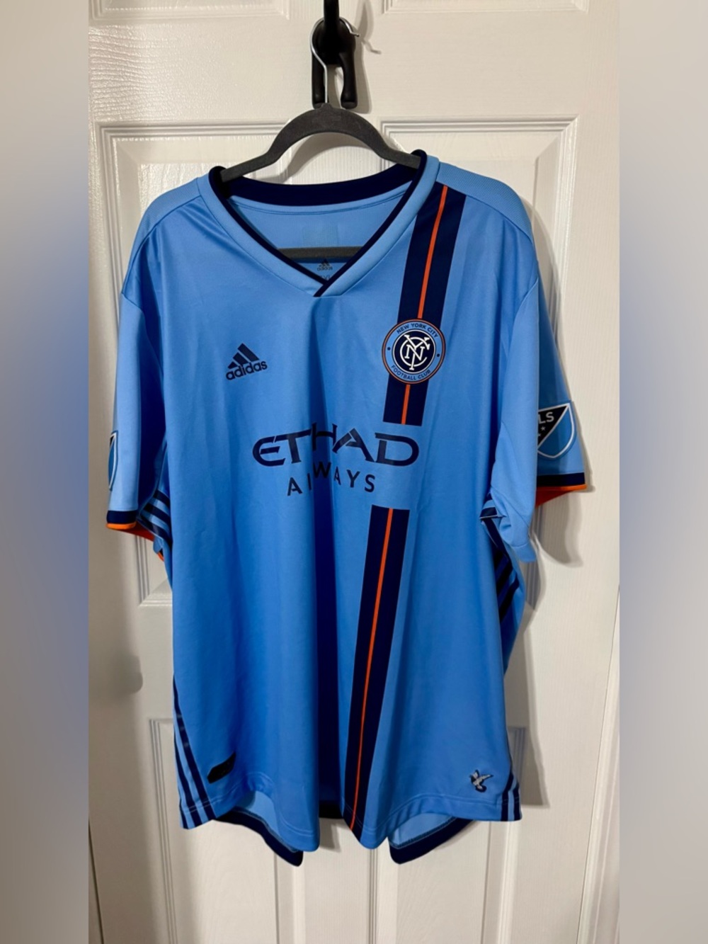FC New York City MLS Adidas Football Kit Soccer Jersey Mens 3XL